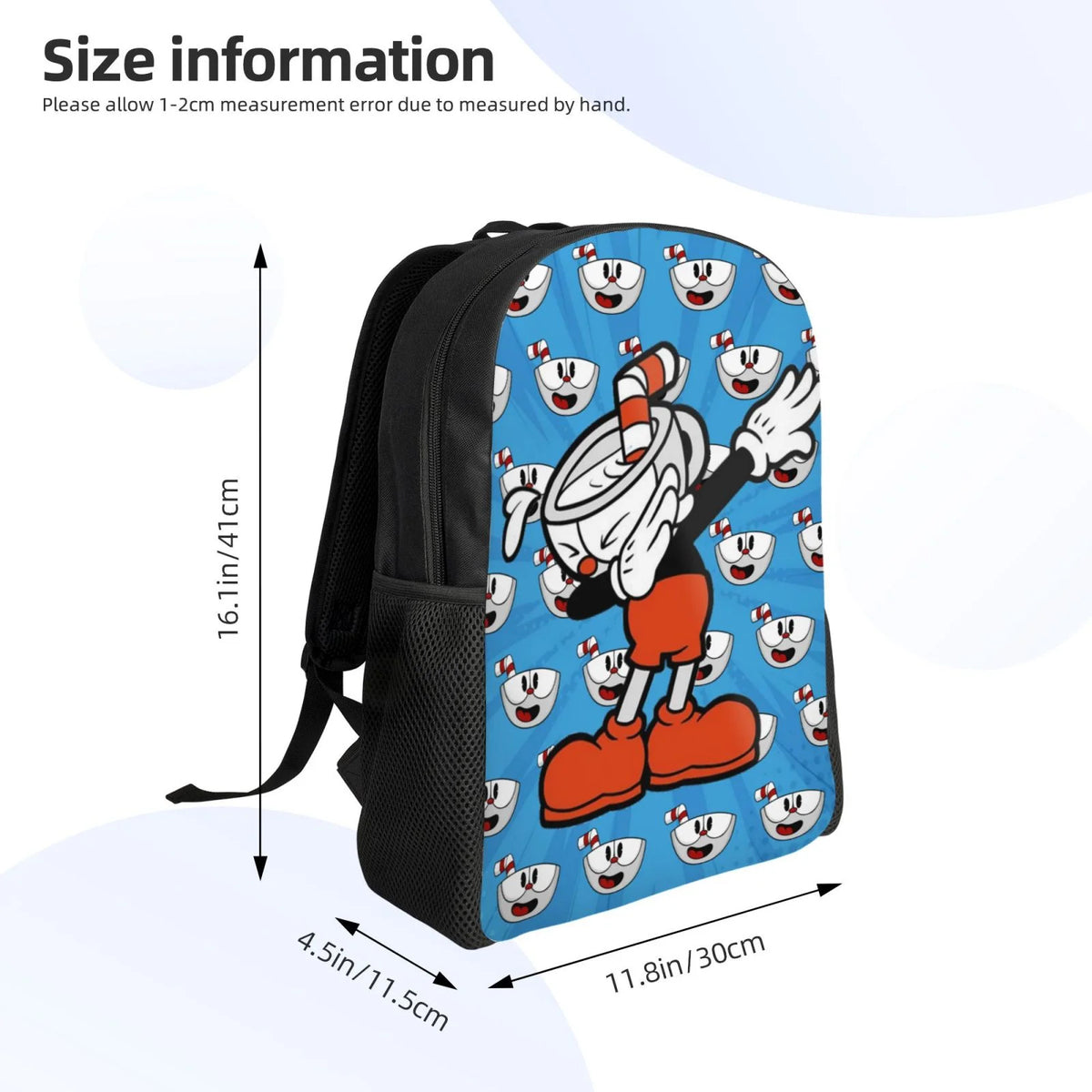 Lightweight Unisex Daypack Backpack A268