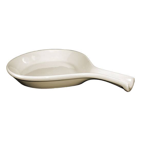 American White Serving Skillet U4280