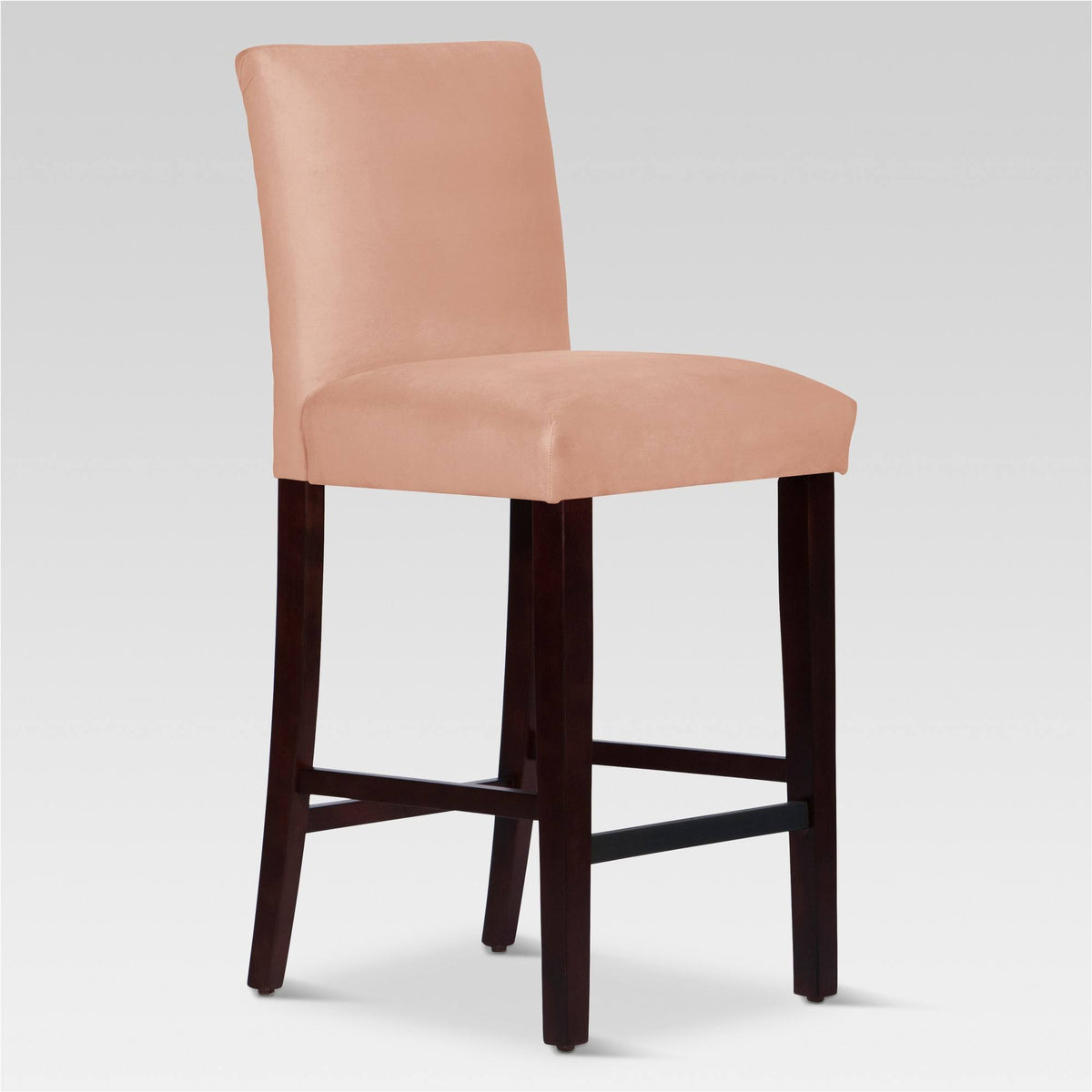 Blush Velvet Parsons Barstool U593526