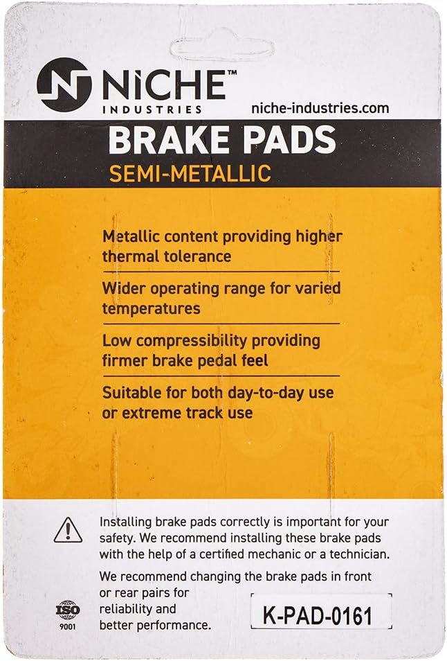 Semi-Metallic Brake Pad Set Pack of 2 X935820