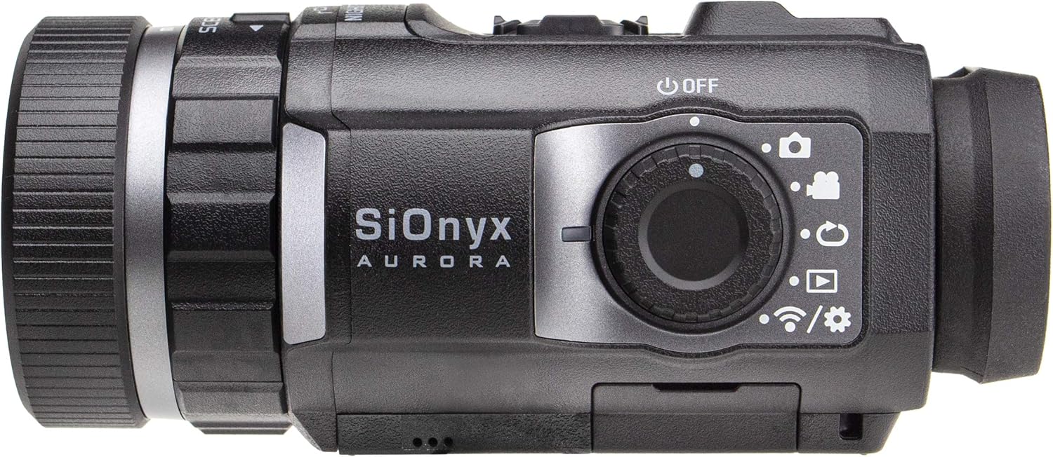 Black Digital Night Vision Camera with Picatinny Rail Mount L7242
