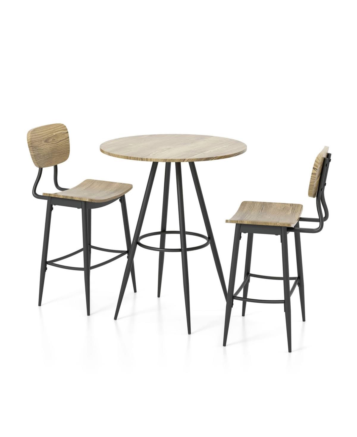 3-Piece Counter Dining Set Gray H50576