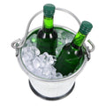 Mini Beer Bottles Galvanized Buckets Dollhouse Bar Supplies P12469
