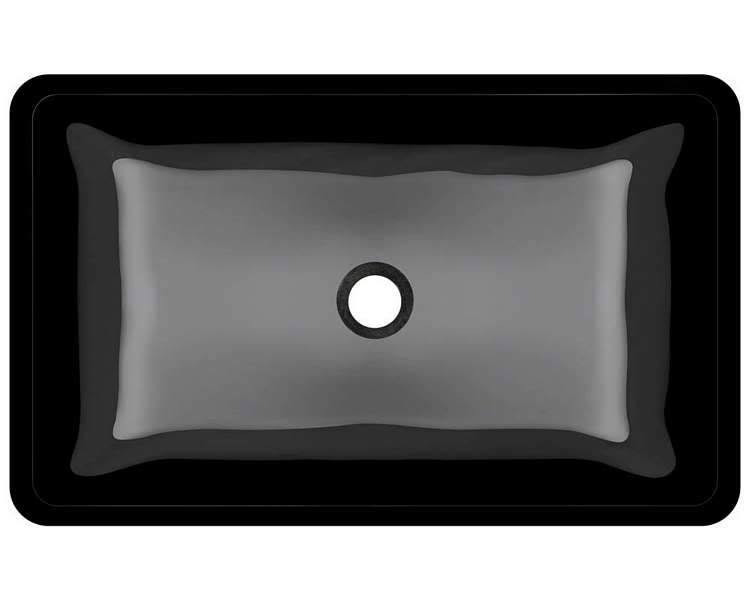 Black-ABR Bathroom Waterfall Faucet Ensemble L6348