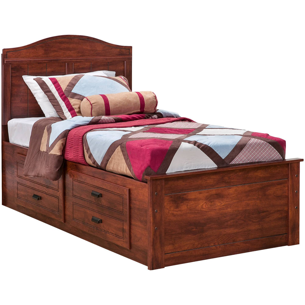 Twin Bookcase Headboard Brown E731780
