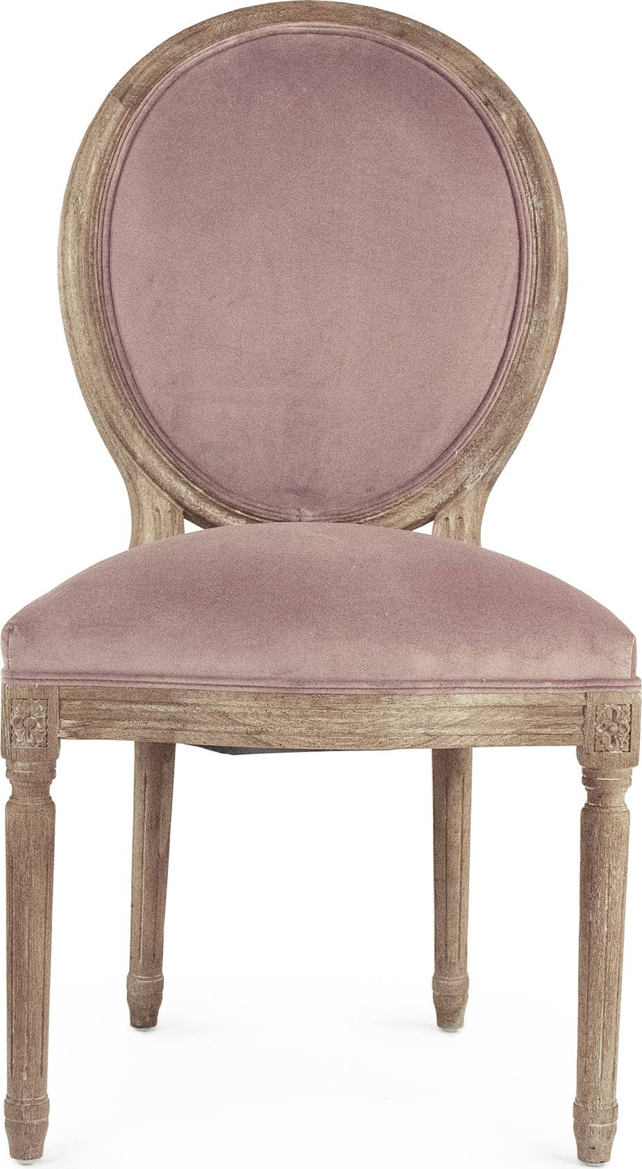 Dusty Rose Velvet Side Chair U544