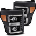 Projector Headlights LED Black V832493