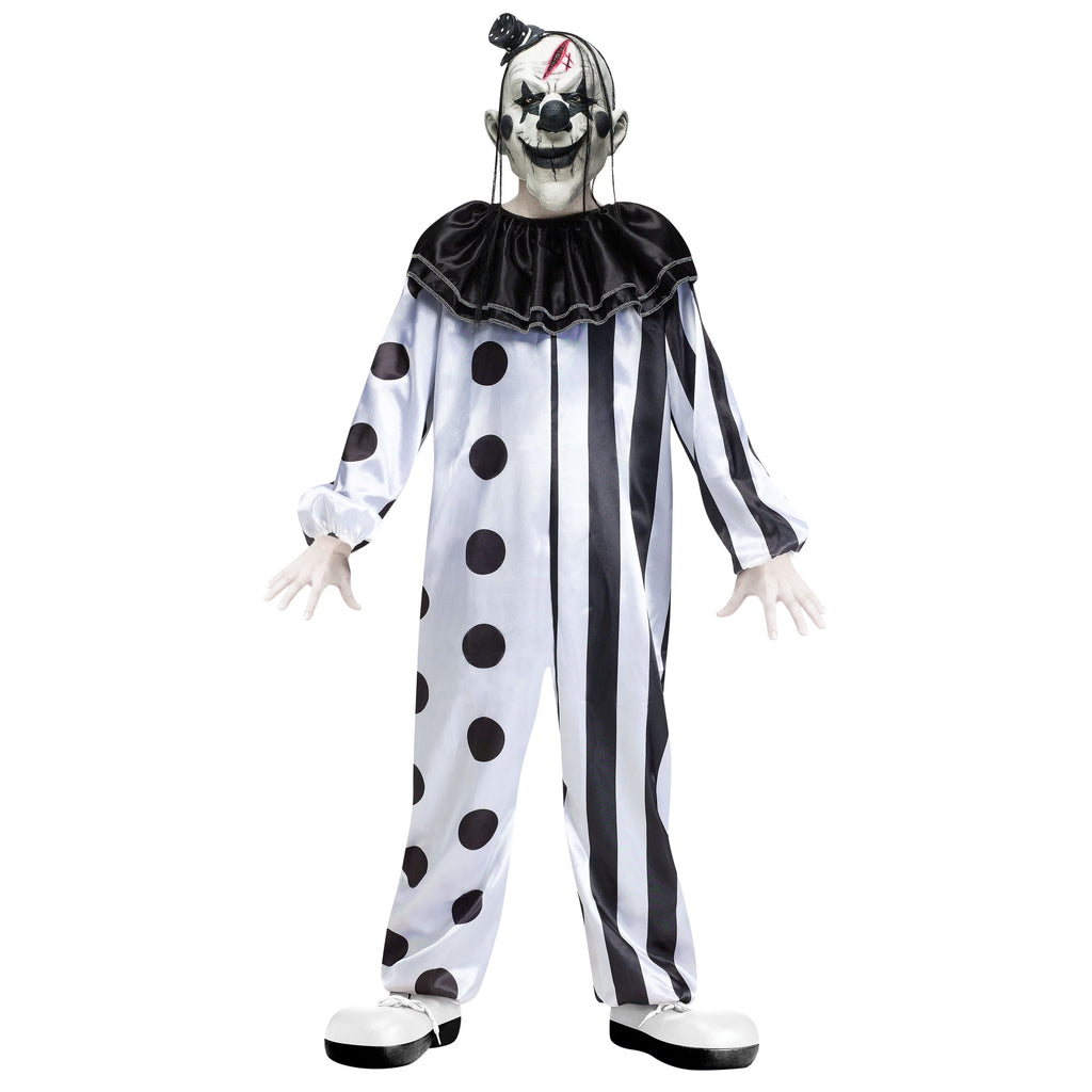 Killer Clown Black Halloween Costume K600682