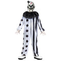 Killer Clown Black Halloween Costume K600682