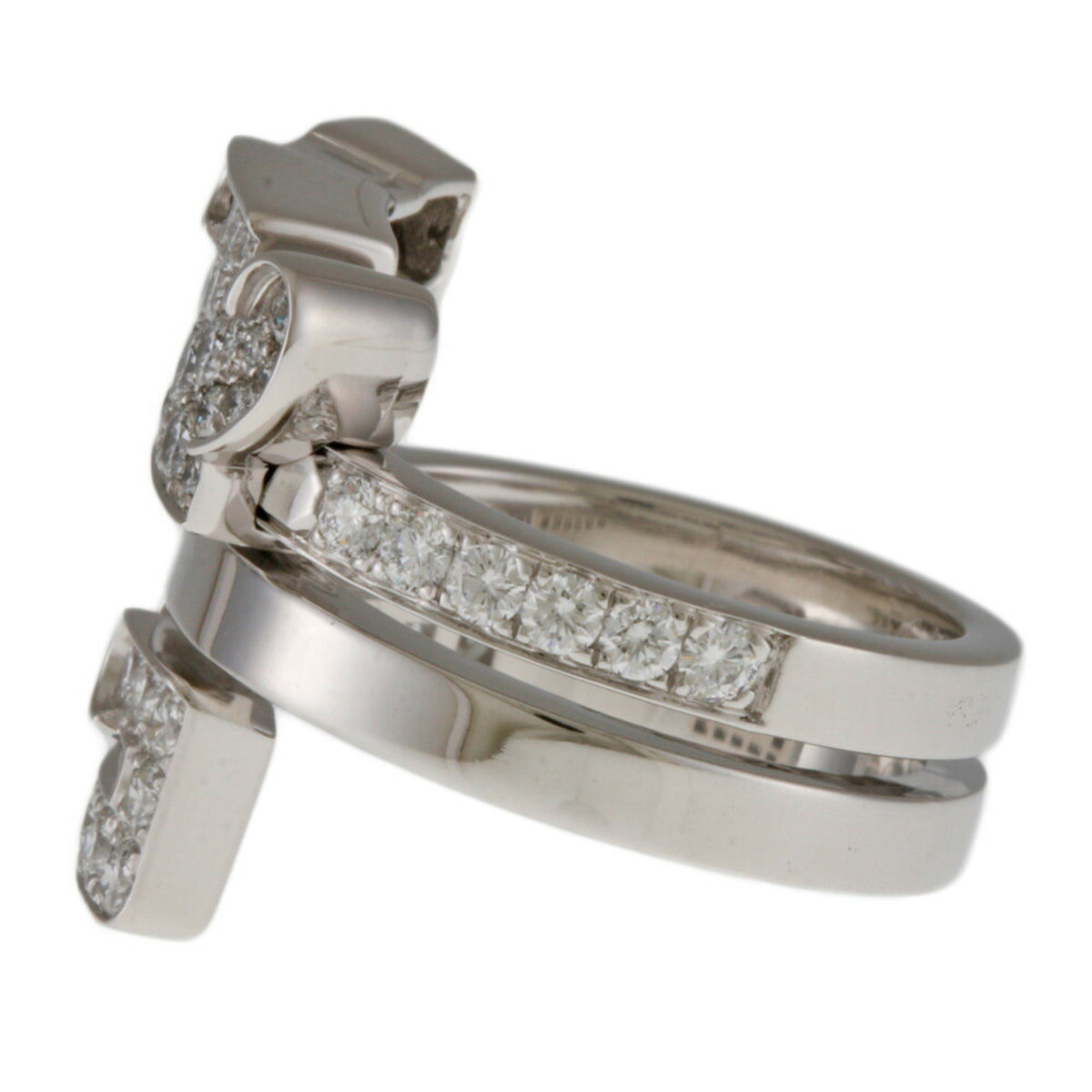 18K White Gold Diamond Ring L29636