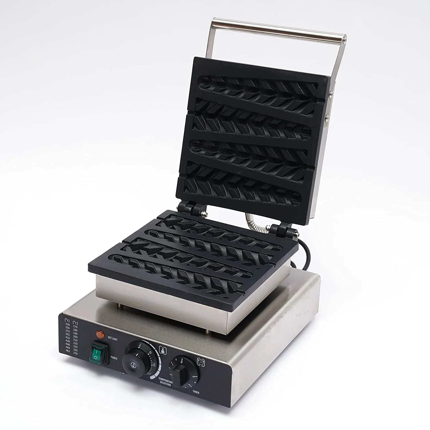4PCS Commercial Nonstick Stainless Steel Waffle Maker O99358