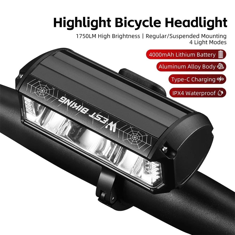 Bike Handlebar Safety Lamp V9483
