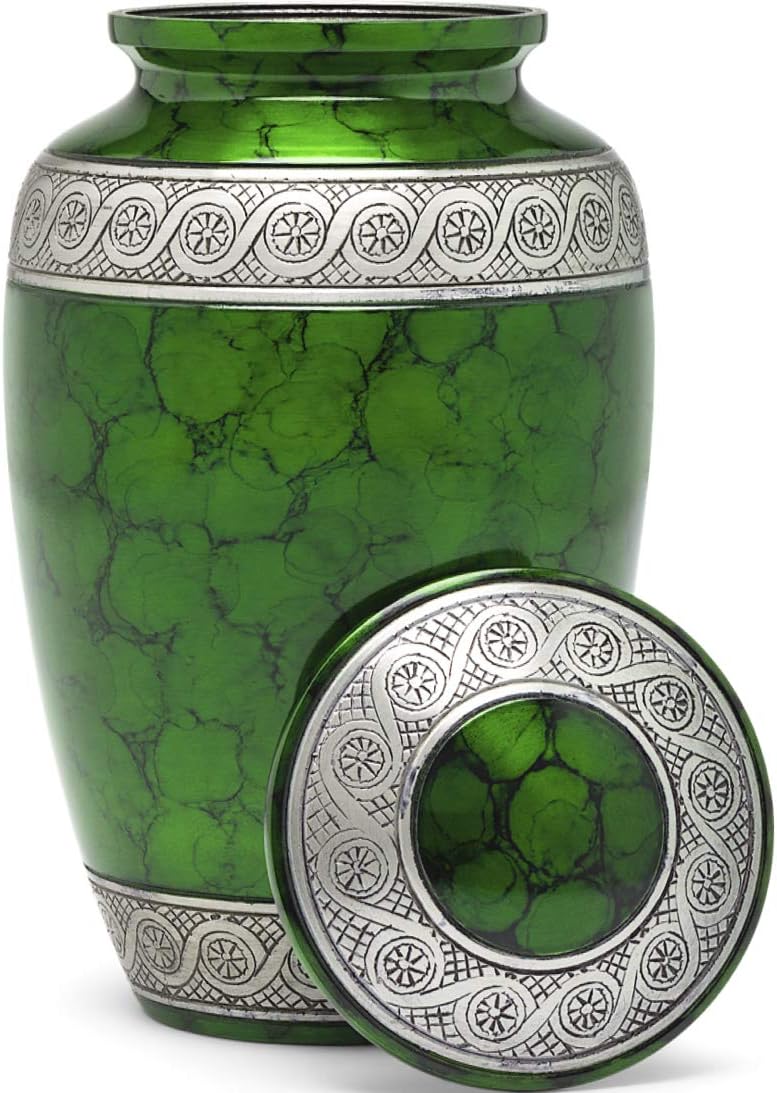 Blue Velvet Bag Adult Cremation Urn O11024
