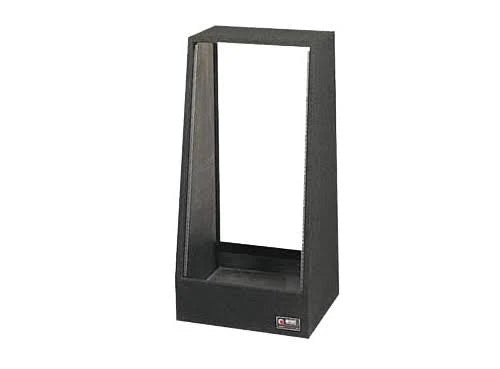 Carpeted 30 Space Studio Rack with Wheels S196