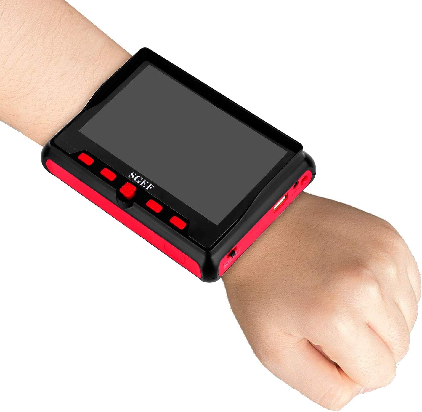 5'' Wrist CCTV Tester Analog Camera Monitor, Pack of 2 K640759