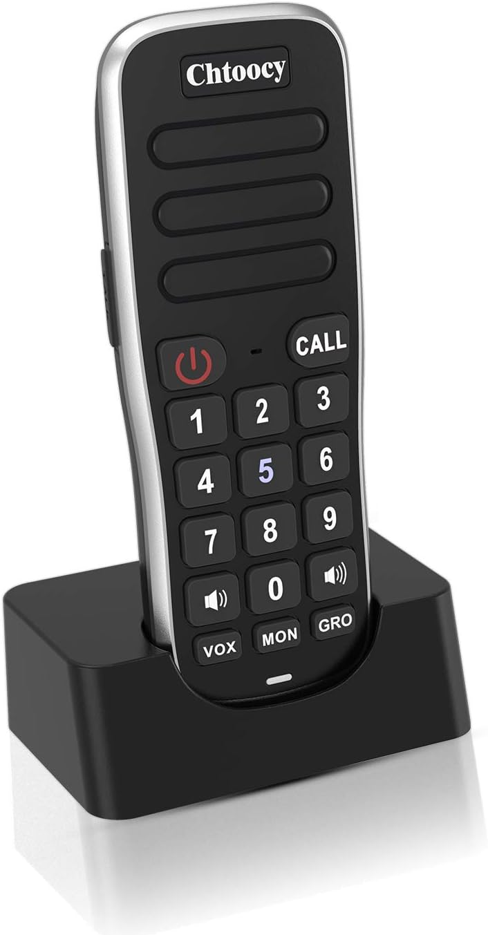 2 Packs Black Handheld Wireless Intercom System I240577