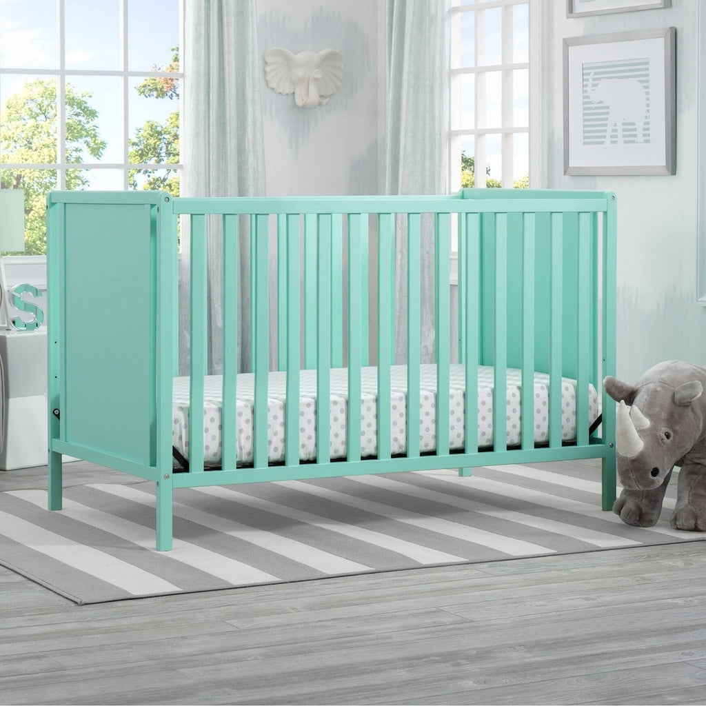 4-in-1 Convertible Crib Grey I8375