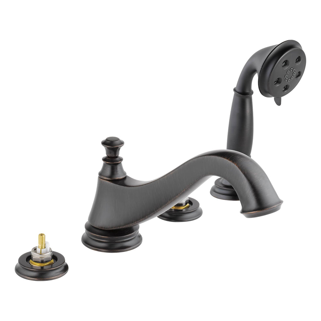 Venetian Bronze Roman Tub Trim with Hand Shower A89925