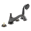 Venetian Bronze Roman Tub Trim with Hand Shower A89925