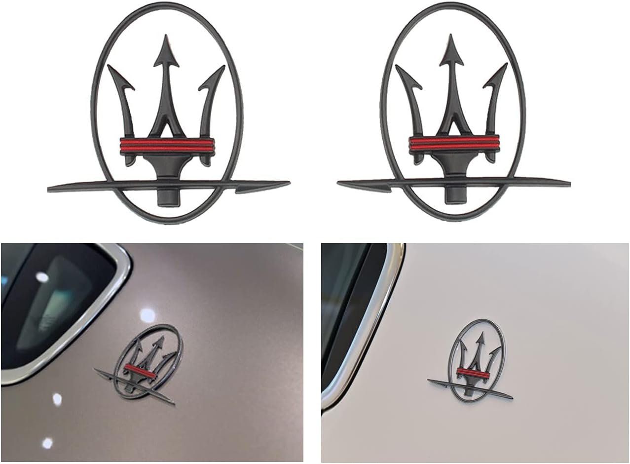 Black Grille Emblem Badge Pack of 2 I99598