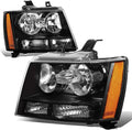 Black Housing Clear Lens Headlights Assembly R768264