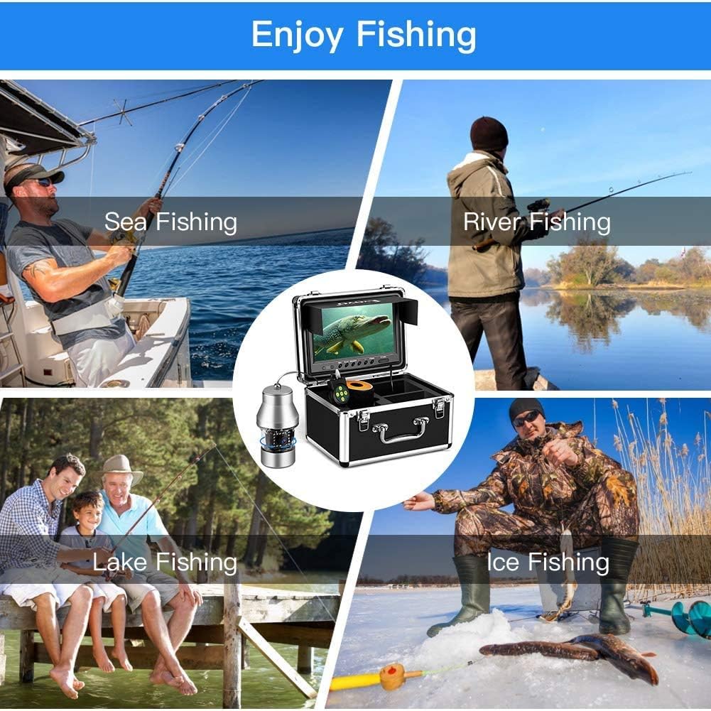 9 inch Color Screen Underwater Fishing Camera with 30M Cable X850340