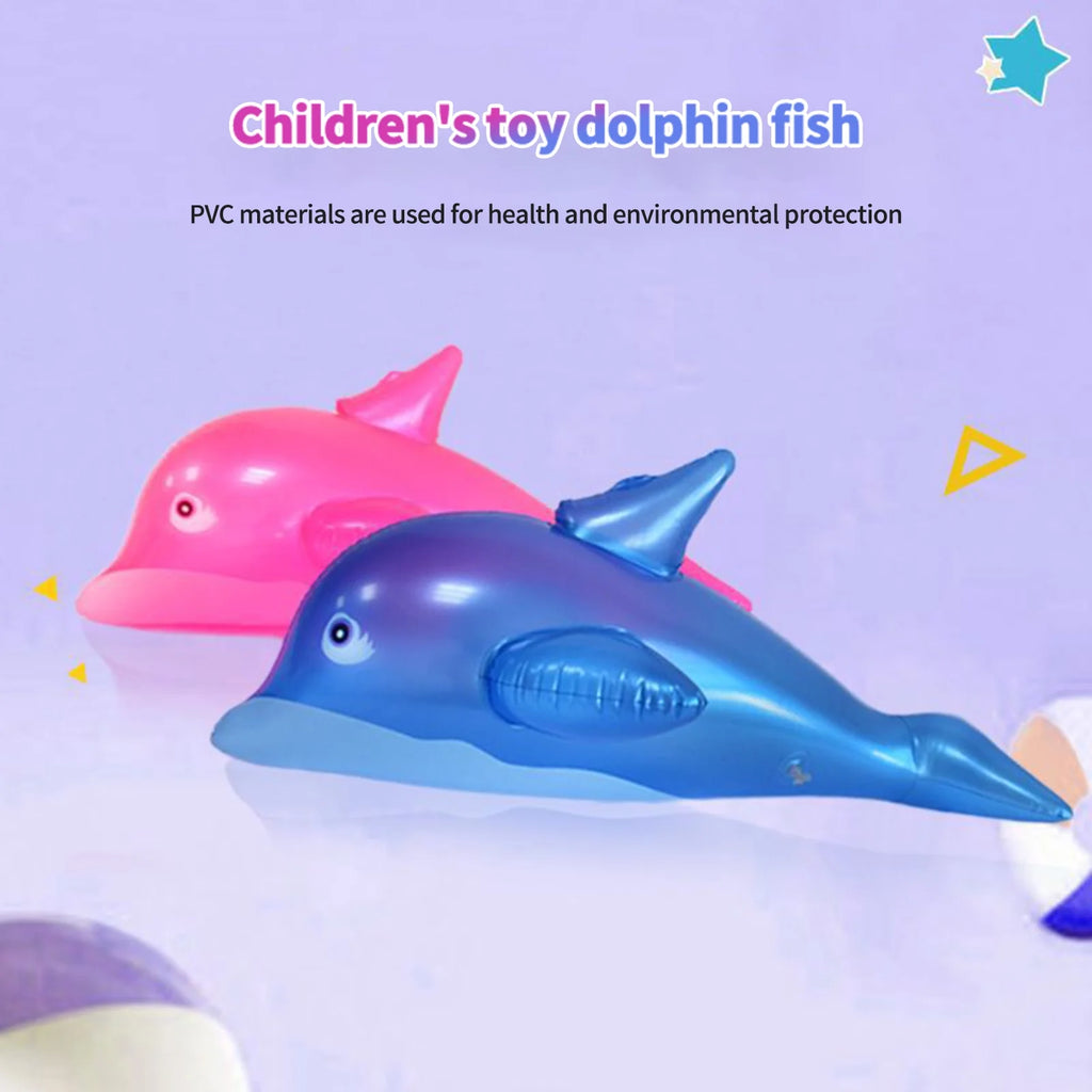 Inflatable Dolphin Fish PVC Toy for Swimming Pool H19202