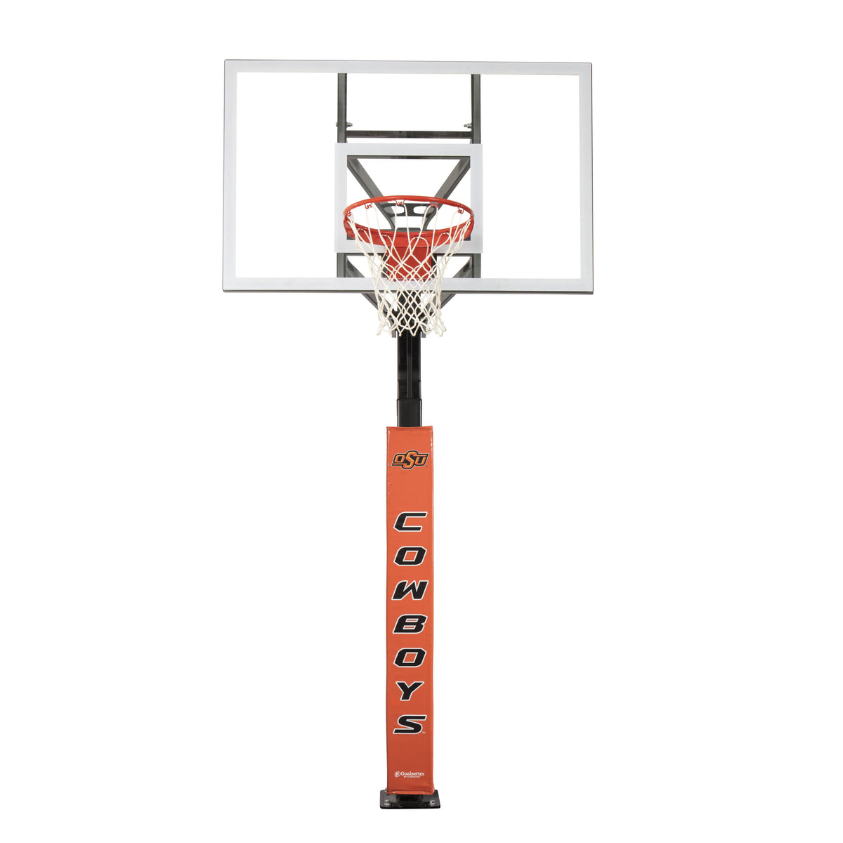 Orange NCAA Basketball Pole Pad D411306