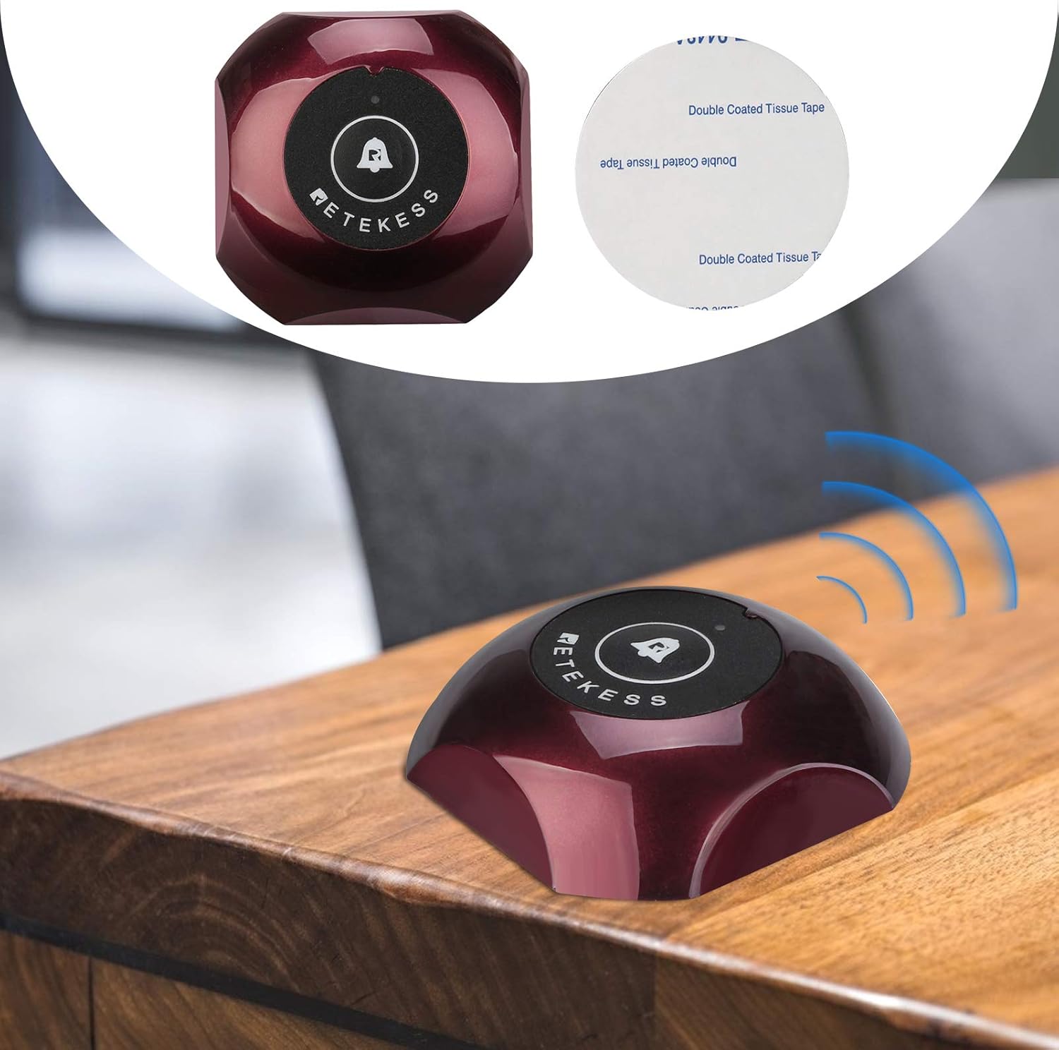 5 1-Key Call Button Caregiver Pager System E3100