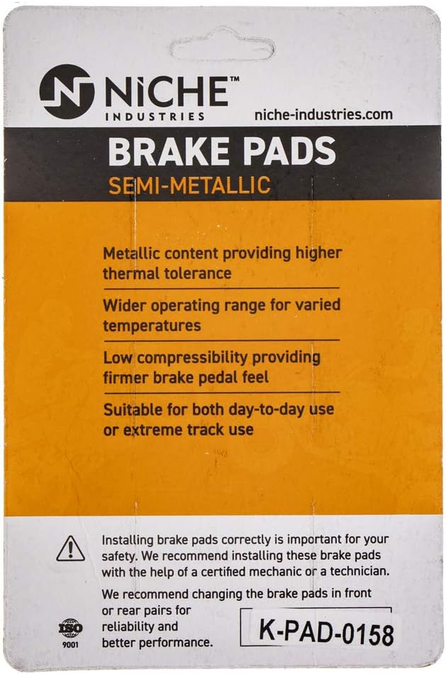 Semi-Metallic Brake Pad Set Pack of 2 X935820