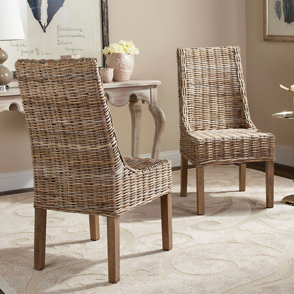 Natural Rattan Arm Chair Set of 2 J10540