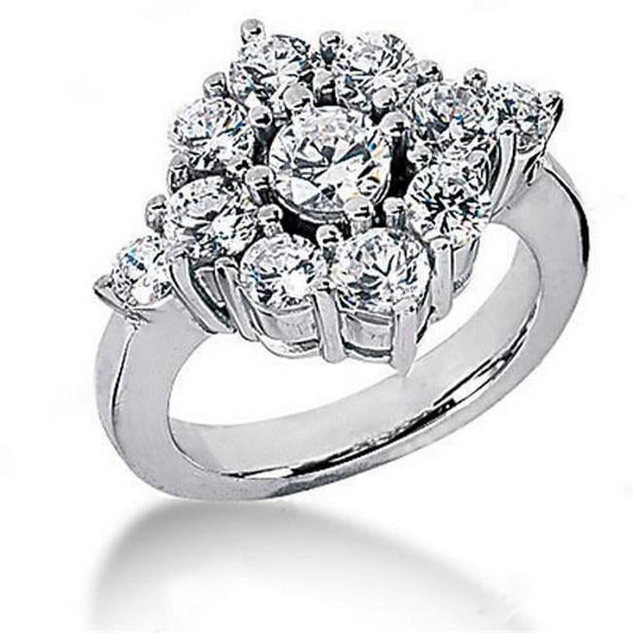 14K White Gold Diamond Engagement Ring X529066
