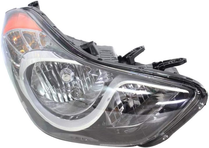 Passenger Side Headlight Assembly for Hyundai Elantra 2011 2012 2013 Sedan C5047
