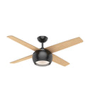 54x22 Matte Black Ceiling Fan with LED Light Z815970