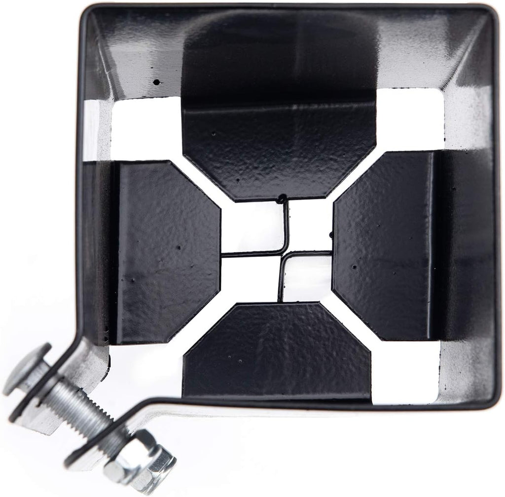 4 Pack Metal Ground Spike Post Anchor with Tightening Screws U80883