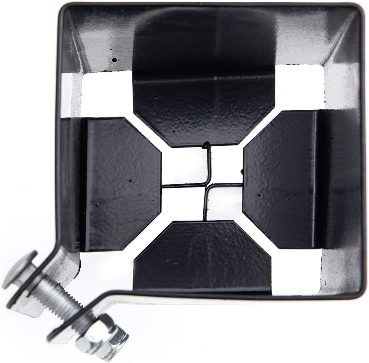 4 Pack Metal Ground Spike Post Anchor with Tightening Screws U80883