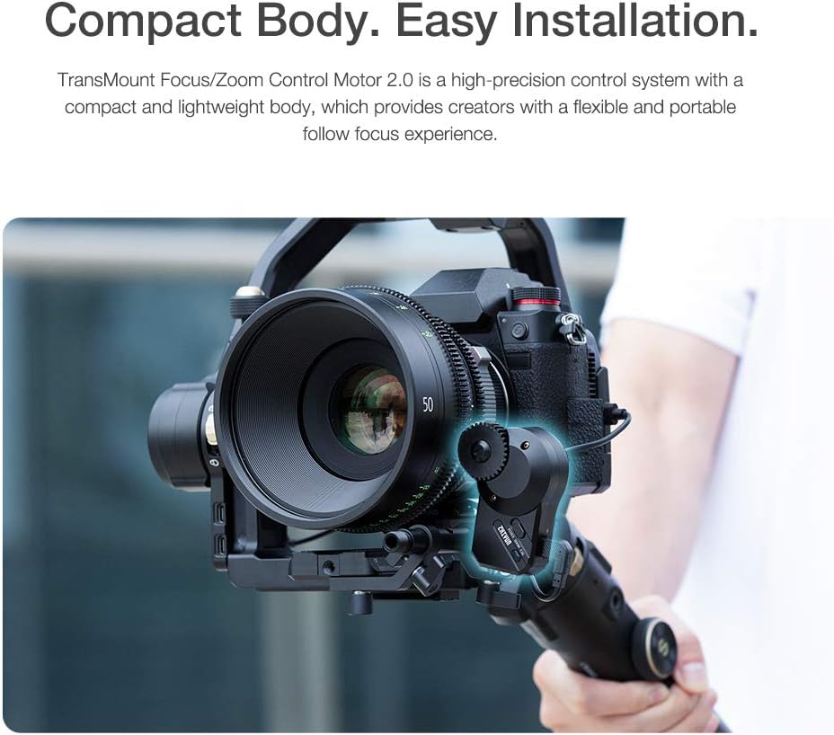 Servo Follow Focus/Zoom Controller for Gimbal Handheld Stabilizer Pack of 2 L390