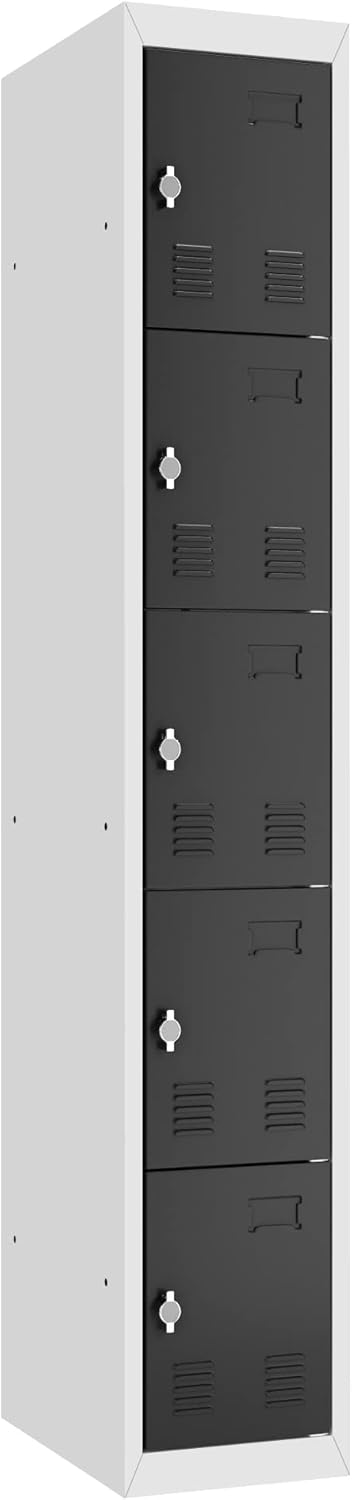 5 Door Steel Locker Storage Cabinet J148894