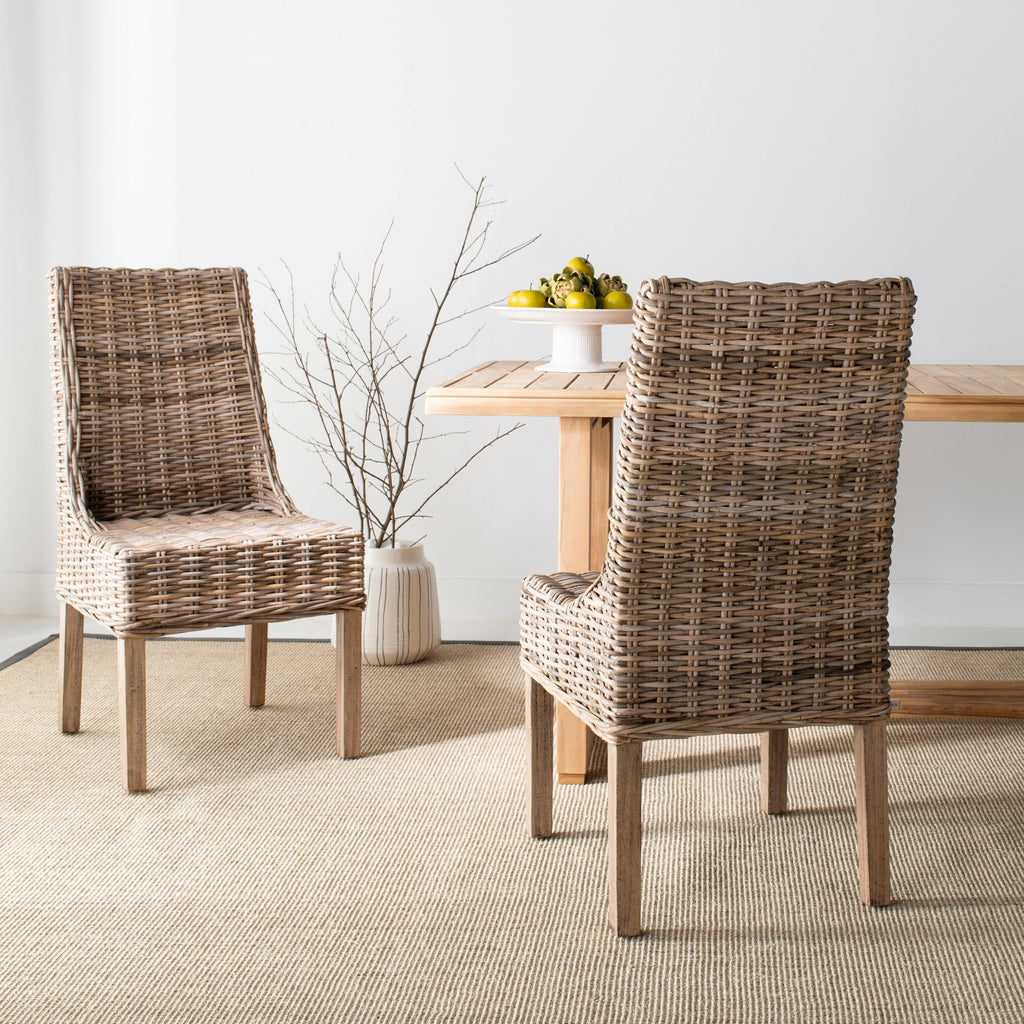 Natural Rattan Arm Chair Set of 2 J10540
