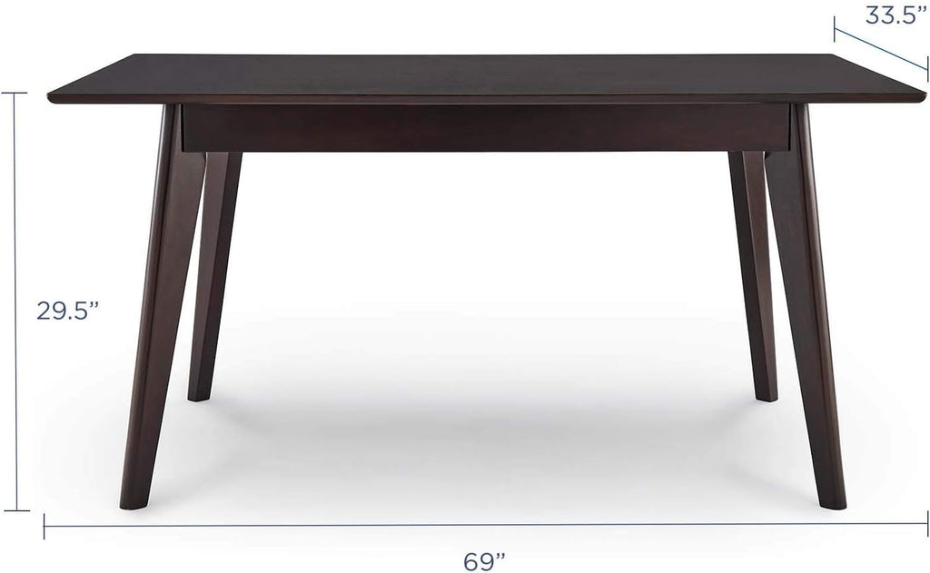 Cappuccino Rectangle Dining Table V50734