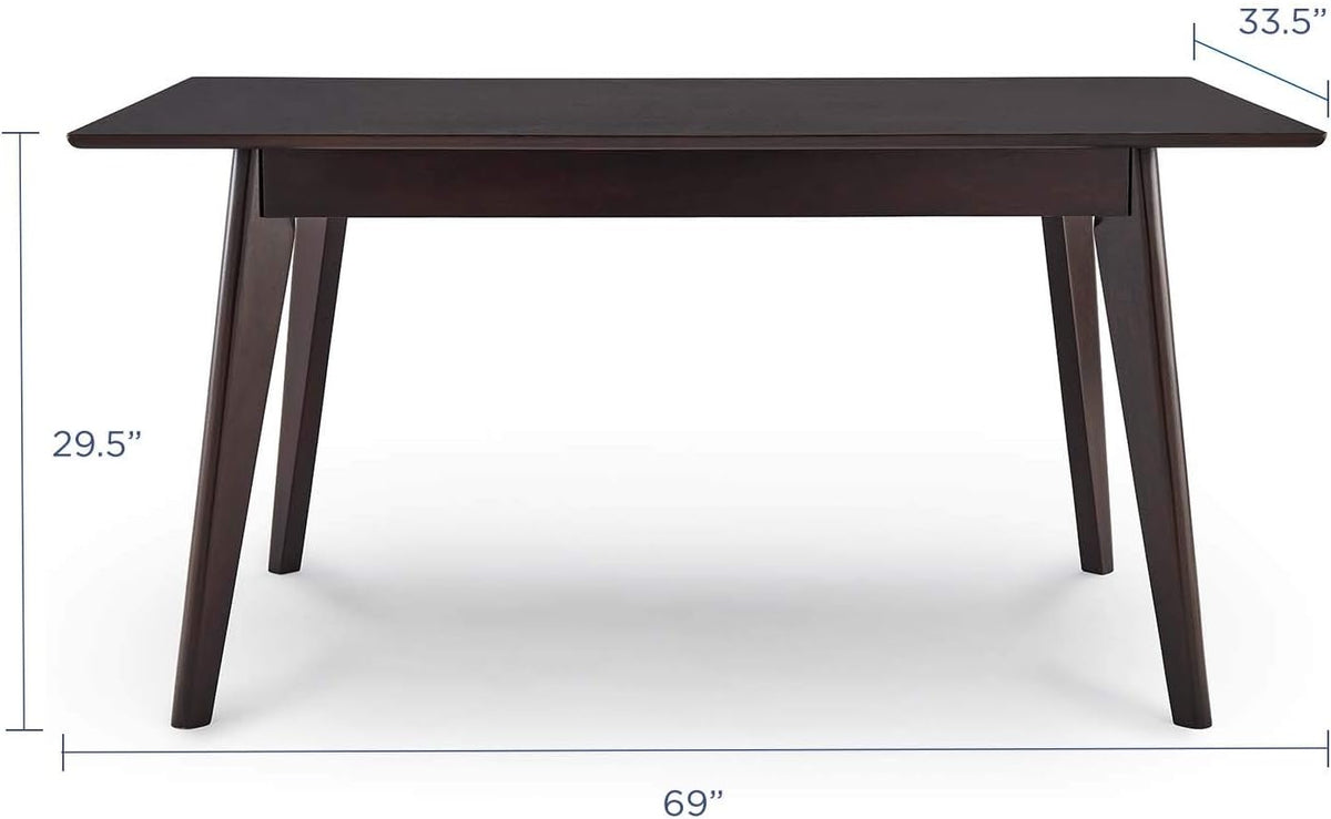 Cappuccino Rectangle Dining Table V50734