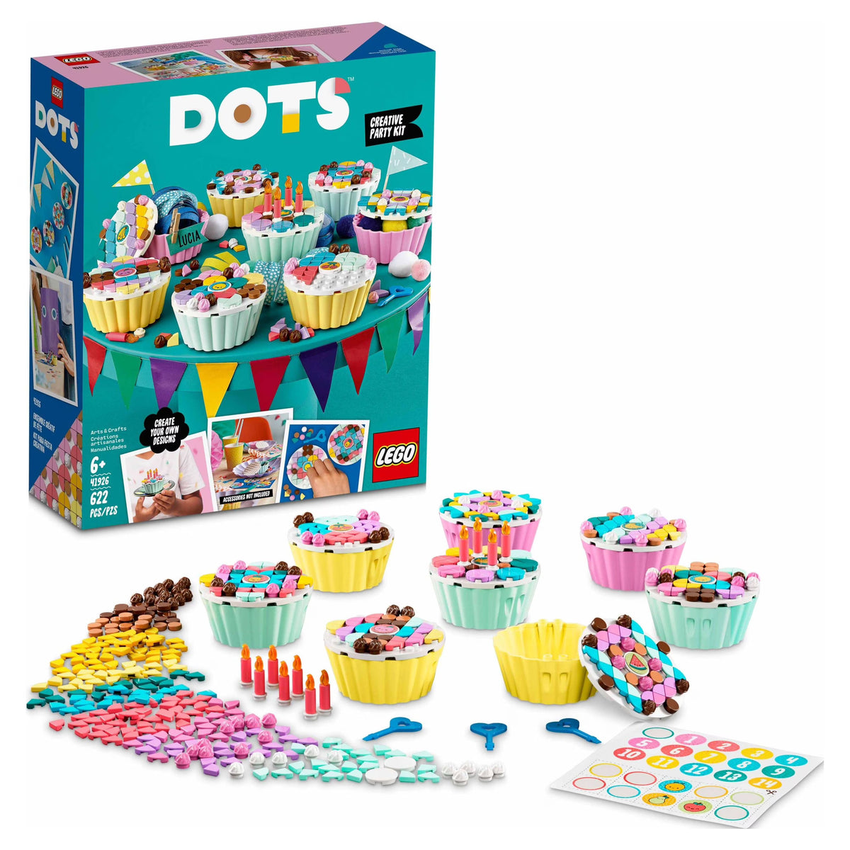 622 Pieces DIY Craft Decorations Kit E952