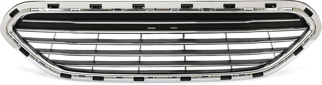 Chrome Frame Grille Front Grill Bumper Guard Cover Molding Replacement I1498