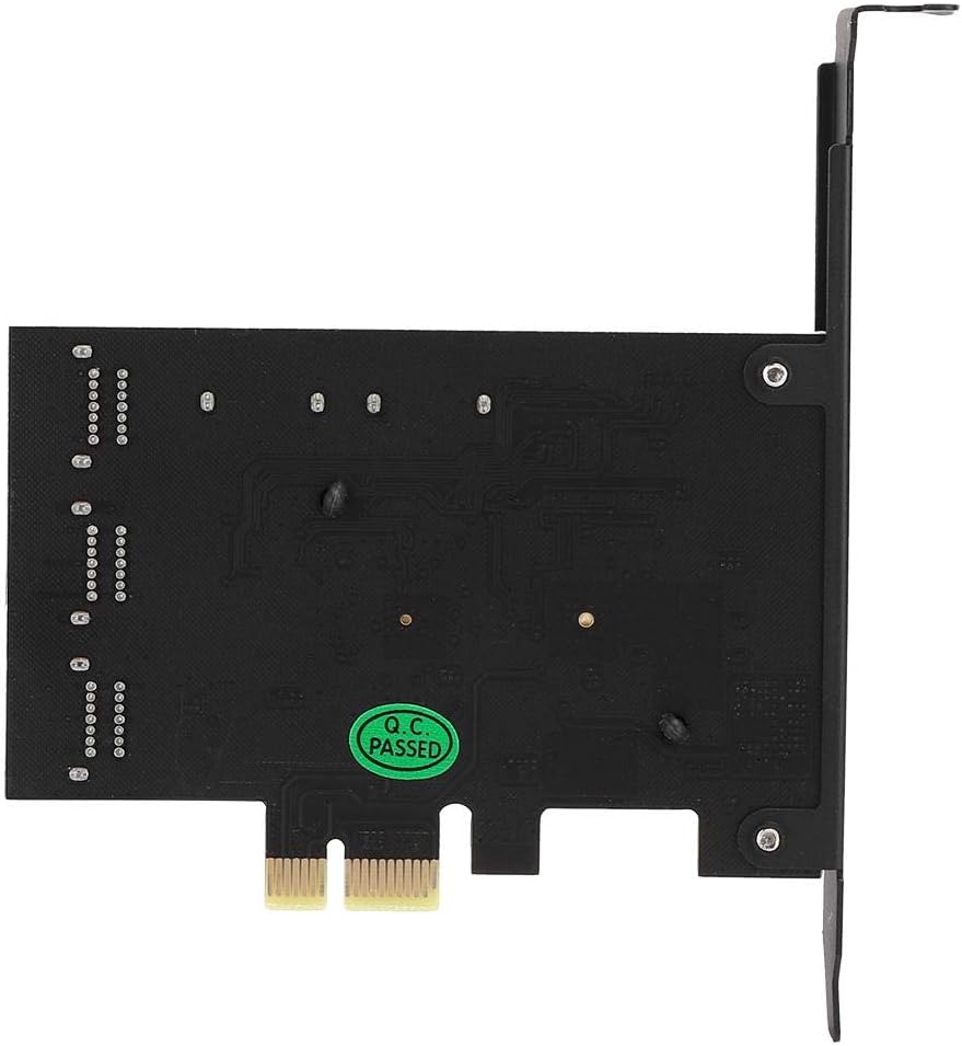 8 Port PCI-E to SATA3.0 Controller Card Adapter Pack of 2 J401