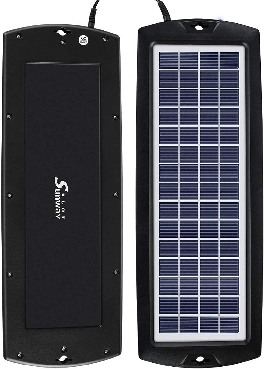 12V Solar Panel Battery Trickle Charger & Maintainer T55681