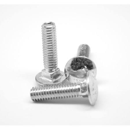 5/16 inch-18 x 4 inch Coarse Thread Grade 5 Carriage Bolt Medium Carbon Steel Zinc Plated Pk 50 D902