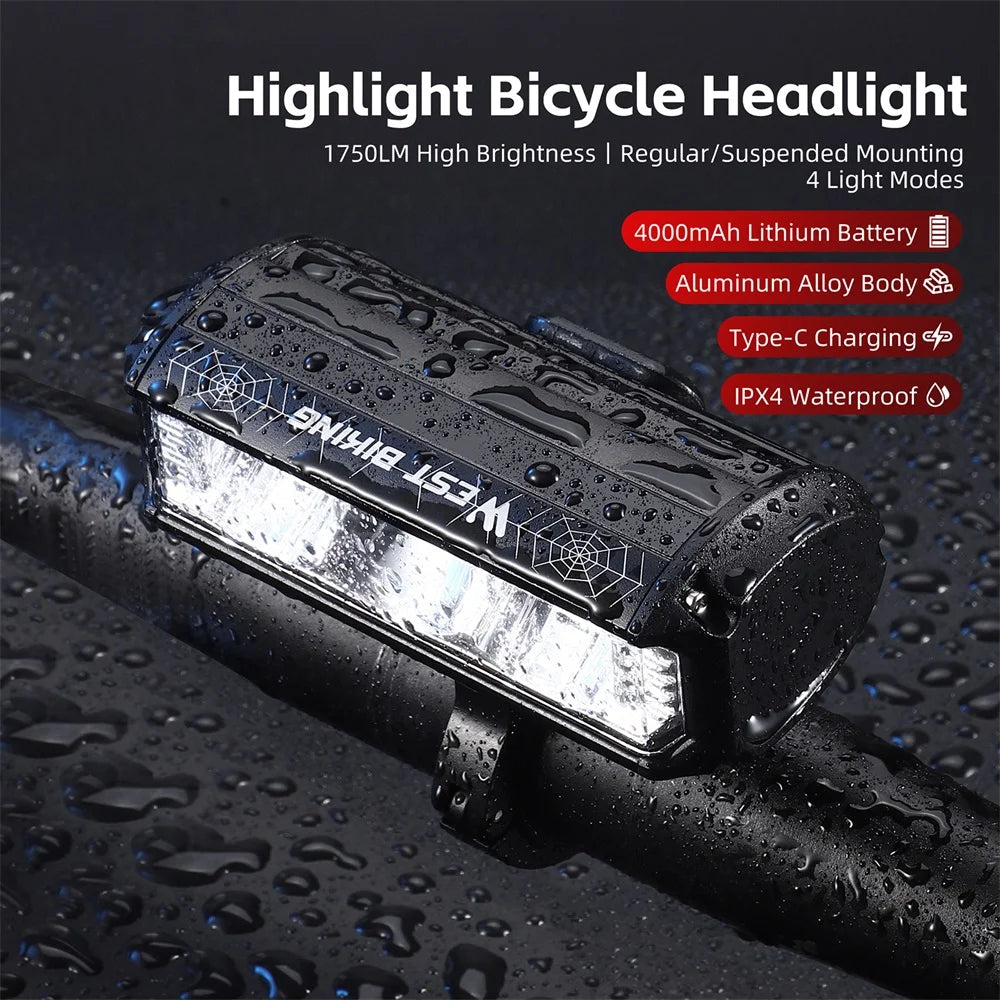 Bike Handlebar Safety Lamp V9483