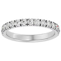 14 Karat White Gold Diamond Wedding Band Z37909