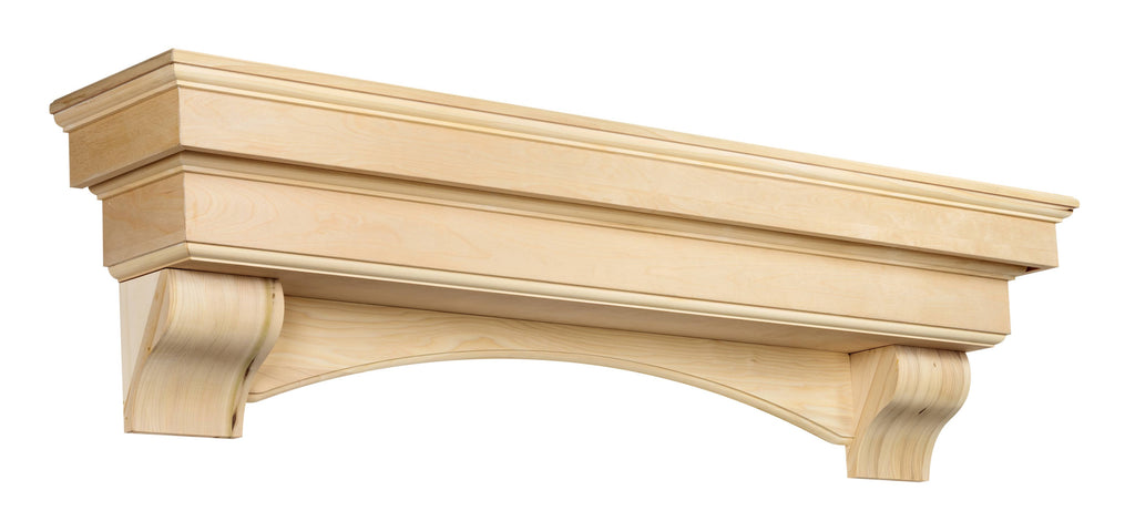 Unfinished Mantel Shelf 72x22 R5530