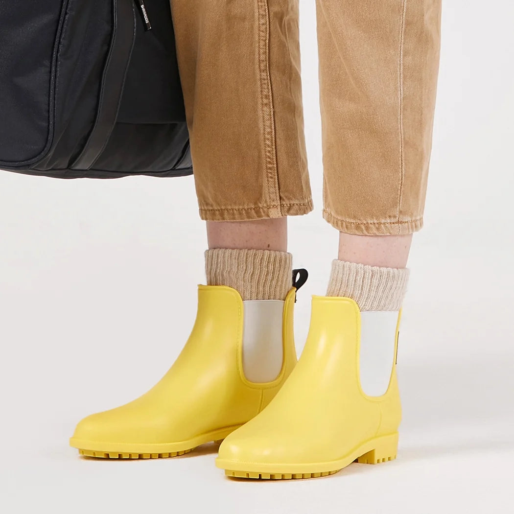 Short Chelsea Rain Boots for Women E993